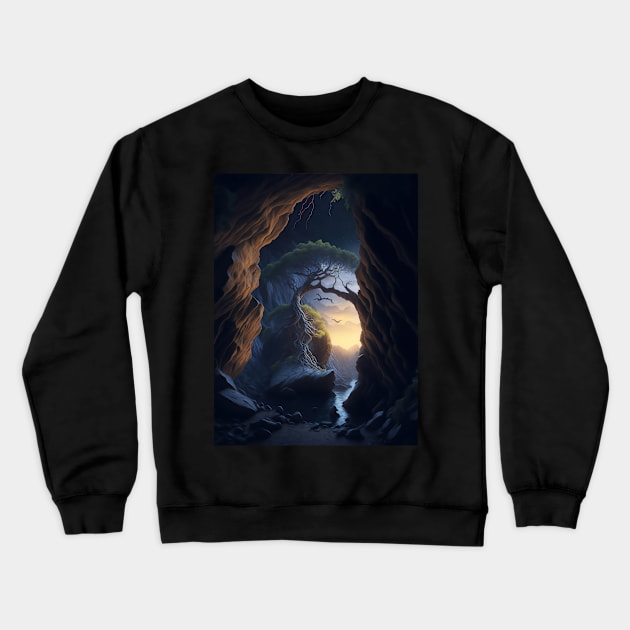 Mystic Luminous Enigma Crewneck Sweatshirt by star trek fanart and more